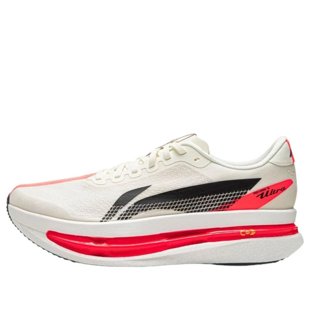 Li Ning Red Hare 9 ULTRA Low top Running Shoes men Champagne White ARPW008-2